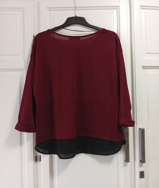 Camiseta burdeos de Atmosphere