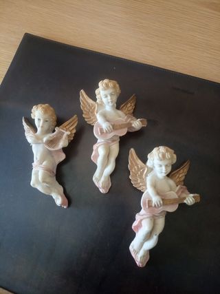 3 Figuras Angelitos Musicales