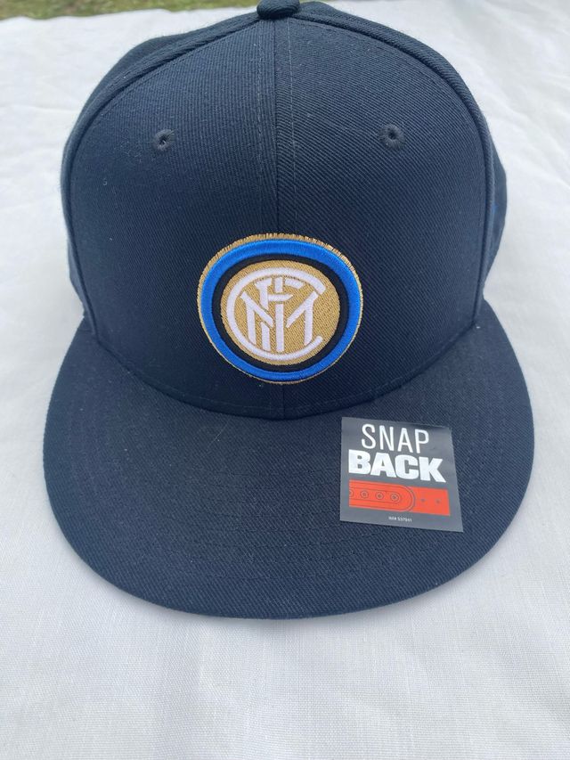 Cappellino FC Inter Nike Logo Vecchio Blu