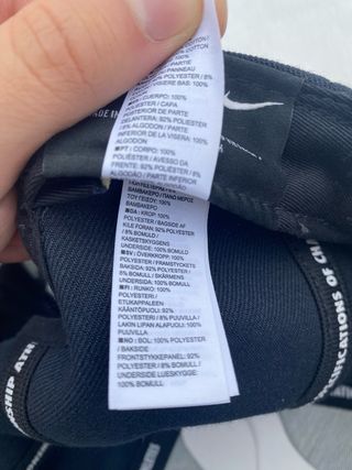 Cappellino FC Inter Nike Logo Vecchio Blu