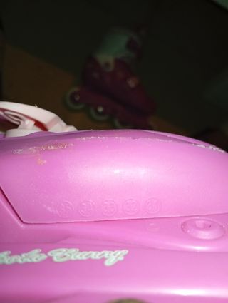 Patines en línea rosas para niña