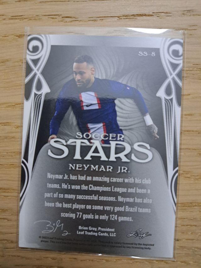 Cromo Leaf Soccer Stars Neymar Jr. 17/30