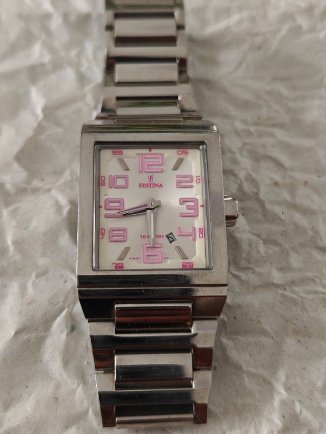 Reloj Festina Plata