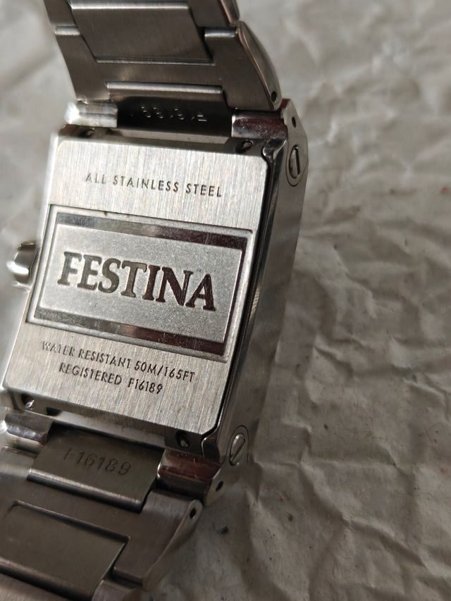Reloj Festina Plata