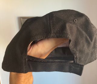 Gorra Padel Vintage Algodon Negra