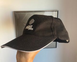 Gorra Padel Vintage Algodon Negra