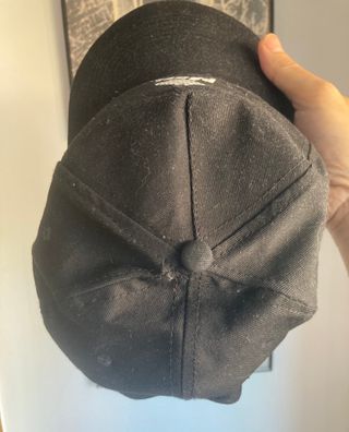 Gorra Padel Vintage Algodon Negra