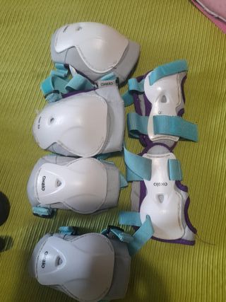 Patines en línea infantiles + bolsa y protecciones