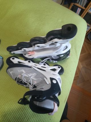 Patines en línea infantiles + bolsa y protecciones