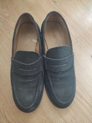Zapatos Zara Hombre Talla 43 Negros