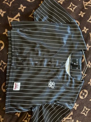 Camisa SikSilk Rayas Finas Talla S