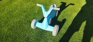 Bici Aprendizaje BERG GO2 Blue + barra de empuje