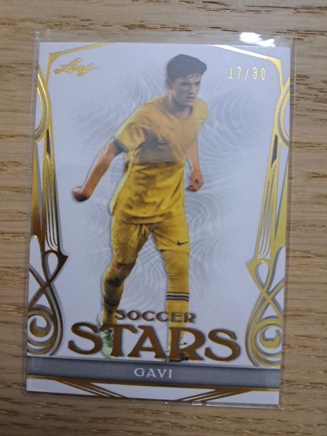 Tarjeta Gavi Soccer Stars Leaf 17/30