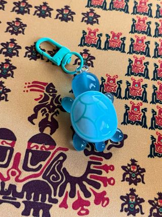 Llavero Tortuga Azul Celeste