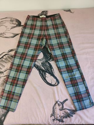 Mallas de cuadros para niña