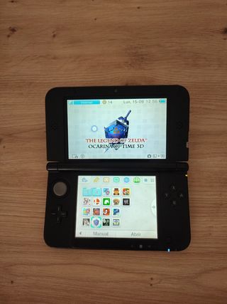 Nintendo 3DS XL Gris+ todos los juegos+ cargador