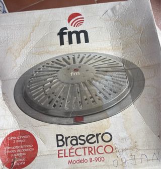 Brasero eléctrico FM