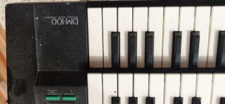 Organo electrico con soporte y funda de transporte