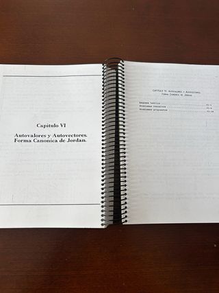 Encuadernación de problemas de álgebra ingeniería