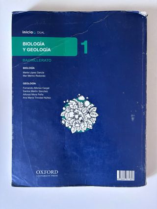 Inicia Biología y Geología 1.º Bachillerato. Li...