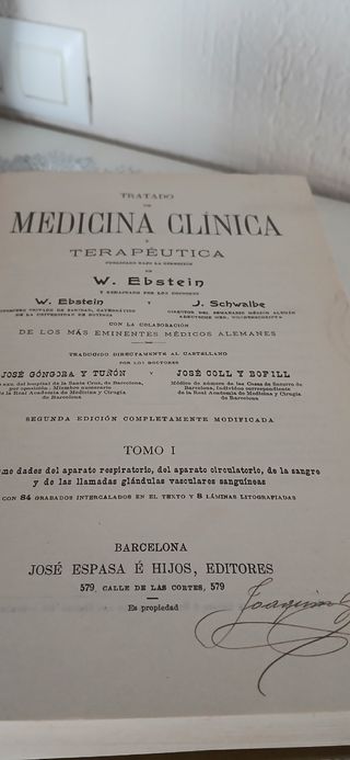 Antigua enciclopedia  Medicina Clínica_Terapéutica