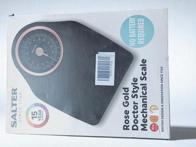 Báscula Mecánica Salter Rosa Dorado