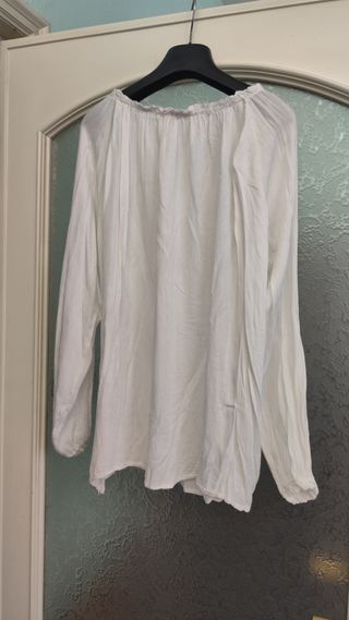 Camicia bianca poet donna