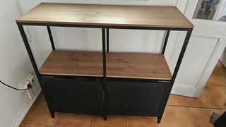 Estantería Industrial Metal y Madera