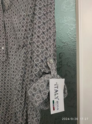 Camicia fantasia donna