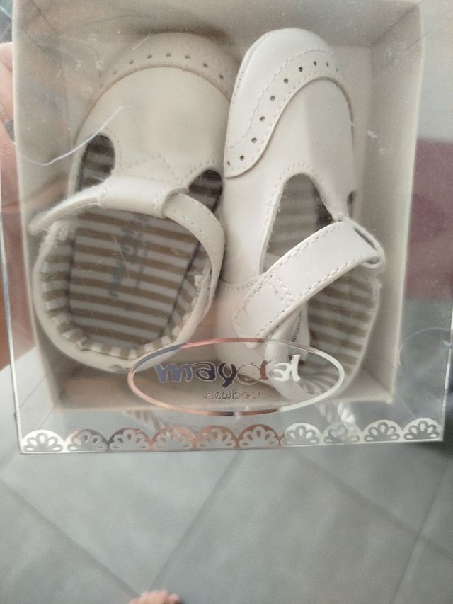 Zapatos Mayoral Bebé Talla 17 Ceremonia