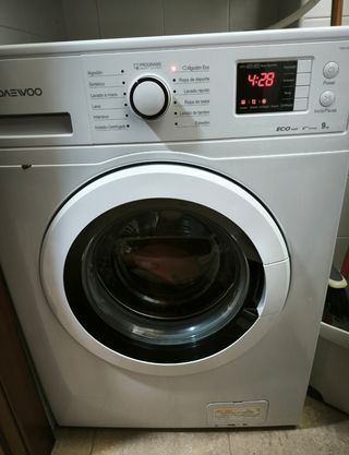 Lavadora Daewoo 9kg