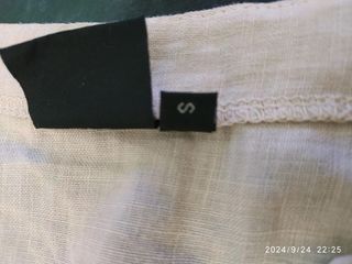 Camicia in lino donna beige