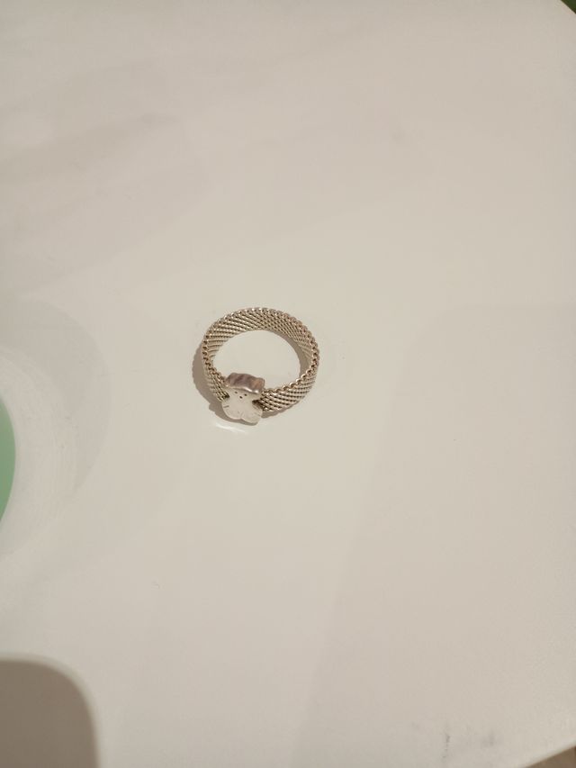 2 Anillos Tous Rosa y Plata....cada sortija a 20€.