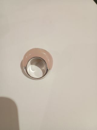 2 Anillos Tous Rosa y Plata