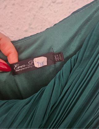 Vestido de fiesta verde invitada boda