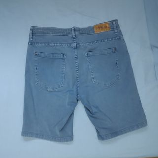 Pantalón corto vaquero Springfield azul