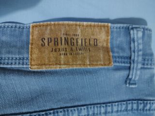 Pantalón corto vaquero Springfield azul