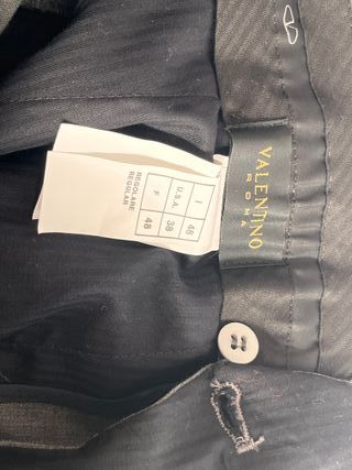 Traje Valentino Gris Marengo Talla 48