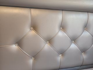 Cabecero Polipiel Gris 150cm.