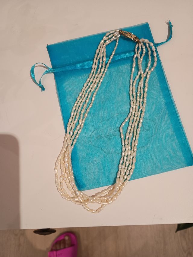 Collar de perlas cultivadas