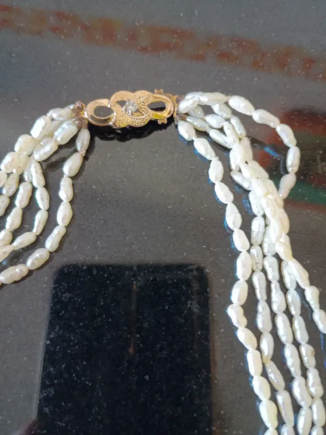 Collar de perlas cultivadas