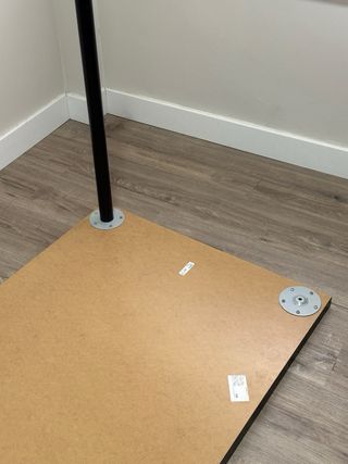 Mesa de escritorio negra Ikea