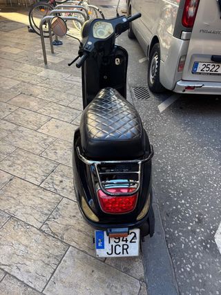 Moto Riya Rome 125 Negra