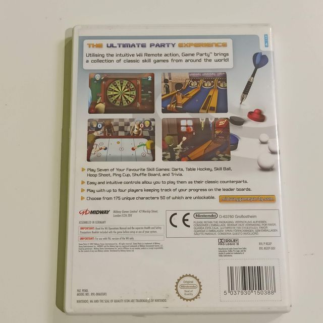 Lote 3 Juegos Wii: Game Party, Movie Studios Party