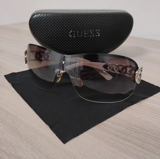 Occhiali da sole Guess donna marrone/oro