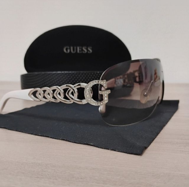 Occhiali da sole Guess donna marrone/oro