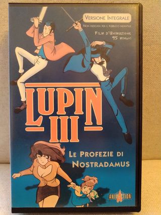 Lupin III - Le Profezie di Nostradamus VHS Medusa