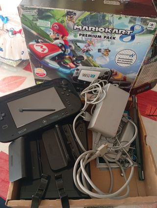 Nintendo Wii U Mario Kart 8 Premium Pack Negra