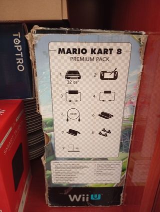 Nintendo Wii U Mario Kart 8 Premium Pack Negra