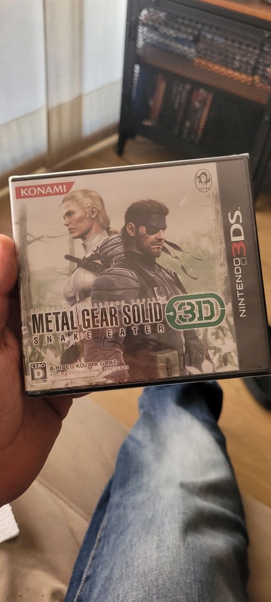 PRECINTADO Metal Gear Solid 3D: Snake Eater (3DS) 